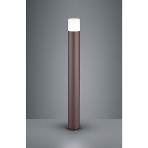 Lampadar de exterior Hoosic, TRIO, 12x80 cm, 28W, 1x E27, aluminiu, maro imagine