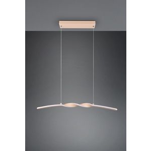 Lustra Ginko, RL, 79x9x150 cm, 18W, 1x SMD, metal, bej imagine