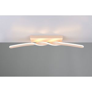 Plafoniera Ginko, RL, 79x9x12.5 cm, 18W, 1x SMD, metal, bej imagine