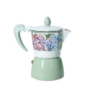 Cafetiera, Flora Moka, Brandani, capacitate 3 cesti, 16x8.5x15.5 cm, aluminiu imagine