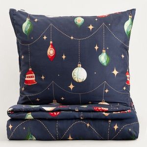 Lenjerie de pat pentru o persoana Palline, Homla, 2 piese, 140x200 cm, microfibra din poliester, multicolor imagine