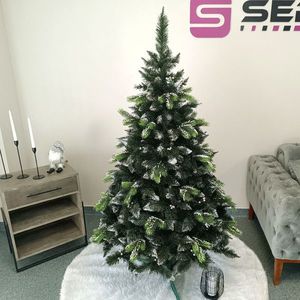 Brad artificial Christmas Deluxe by Sersimo, Diamant, 2D+3D, 180cm imagine