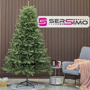 Brad artificial Christmas Deluxe by Sersimo, Alpine, verde, Integral 3D, 230 cm imagine
