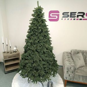 Brad artificial Christmas Deluxe by Sersimo, Canada verde, 3D, 210cm imagine