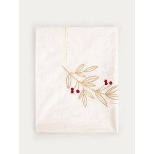 Fata de masa Mondo, Homla, 130x180 cm, bumbac, ecru imagine