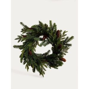 Coronita Larch, Homla, 66 cm, plastic/otel, verde/maro imagine