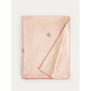 Fata de masa Armilla, Homla, 150x220 cm, bumbac, bej imagine