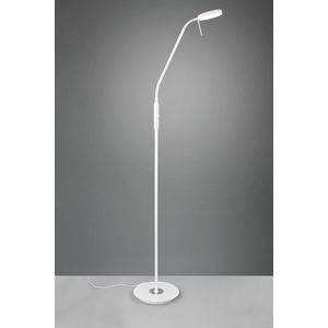 Lampadar Monza, TRIO, 25x50x145 cm, 12W, 1x SMD, metal, alb mat imagine