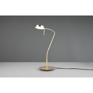 Lampa de masa Monza, TRIO, 19x46x57 cm, 12W, 1x SMD, metal, bronz mat imagine