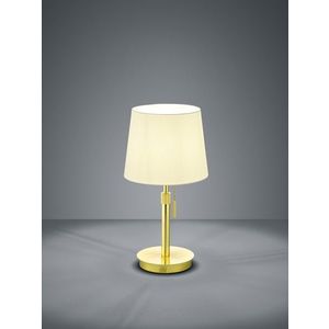 Lampa de masa Lyon, TRIO, 25.5x56 cm, 60W, 1x E27, metal, bronz mat/alb imagine