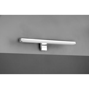 Aplica de perete Lino, TRIO, 40x6 cm, 7.4W, 1x SMD, plastic, argintiu imagine