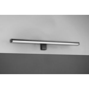 Aplica de perete Lino, TRIO, 60x6 cm, 11W, 1x SMD, plastic, negru mat imagine