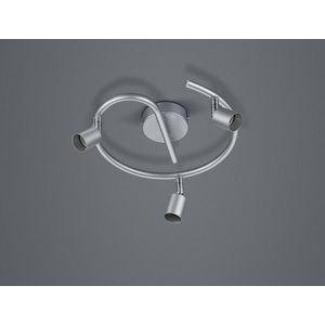 Plafoniera Paris, RL, 25x13.5 cm, 35W, 3x GU10, metal, argintiu imagine