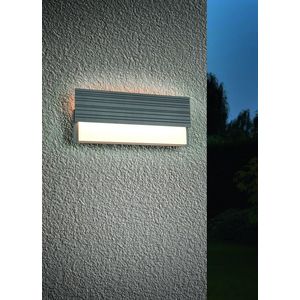 Aplica de perete pentru exterior Mariza, TRIO, 40x17 cm, 10W, 1x SMD, aluminiu, antracit imagine