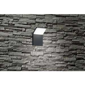 Aplica de perete pentru exterior Pearl, TRIO, 10x10.5x16 cm, 8W, 1x SMD, aluminiu, antracit imagine