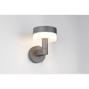 Aplica de perete pentru exterior Mackenzie, TRIO, 22x16.5x22.5 cm, 8W, 1x SMD, aluminiu, antracit imagine