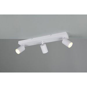 Plafoniera Soka, TRIO, 50x9x14.5 cm, 10W, 3x GU10, metal, alb mat imagine