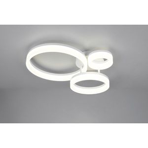 Plafoniera Scope, RL, 51x40.5x12.5 cm, 32W, 1x SMD, plastic, alb mat imagine