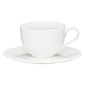 Set ceai / cafea 12 piese, Pola, Ambition, 220 ml, portelan, alb imagine