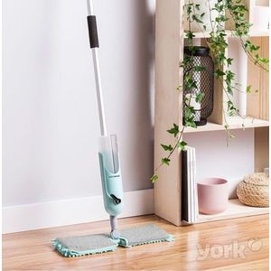 Mop plat multifunctional cu pulverizator Dual Splash, York imagine