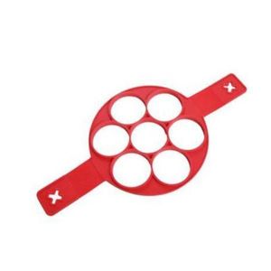 Forma din Silicon pentru oua si clatite, Delidge, Rosu imagine