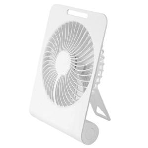 Mini Ventilator Portabil de Birou cu Baterie 1200mAh – USB Type-C, 3 Trepte, Alb – Ideal pentru Birou și Călătorii imagine