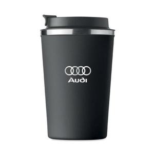 Cana termos, otel inoxidabil, Piksel, 350 ml, personalizat cu logo AUDI, negru imagine