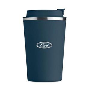 Cana termos, otel inoxidabil, Piksel, 350 ml, personalizat cu logo FORD, albastru imagine