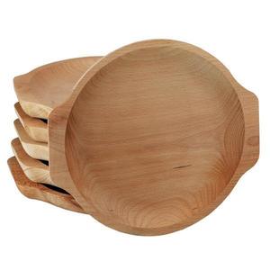 Set farfurie rotunda, fag, 24 x 22 cm, 6 buc imagine