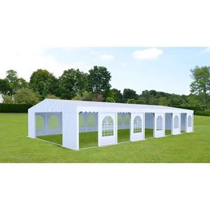 Cort Evenimente Professional XXL, PVC alb, 10X20m - Corturi24 imagine