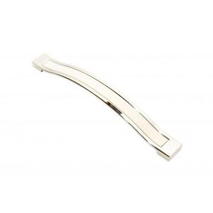 Maner model Safari, 160 mm, finisaj crom lucios/alb imagine