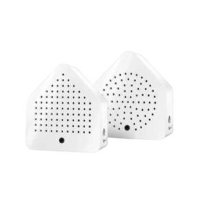 Set 2 audio box, sunete ambientale, Zi de vara, senzor miscare, incarcare Usb, Alb imagine