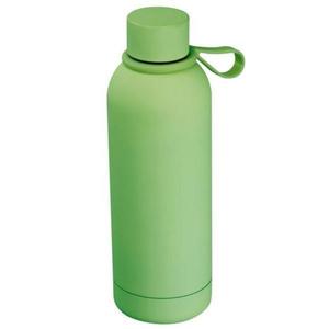 Sticla de baut, Termo, Piksel, exterior cauciucat, cu maner, 500 ml, verde imagine