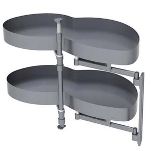 Magic Corner extractibil, rinichi de dreapta, finisaj gri grafit imagine