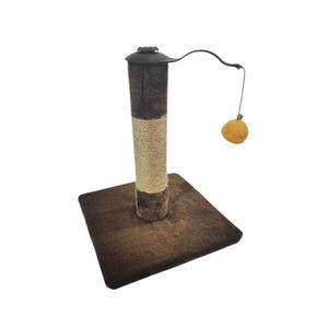 Ansamblu de joaca pisici tip stalp de zgariere, cu minge, M006A-02, 30x30x37 cm imagine