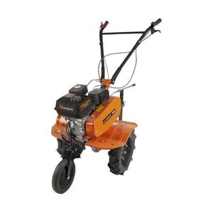 Motosapa T705 cu Roti de Transport EPTO, Motor Benzină 7CP, Freze Regabile, Senzor Ulei imagine