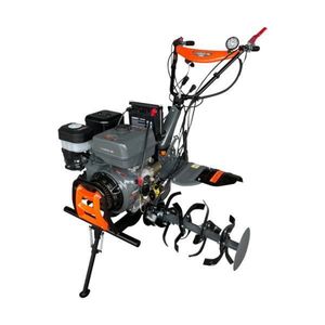 Motocultor T1400 Evotools PLUS cu Motor Benzină 14CP, Freze Regabile, Priza de Putere și Roți de Transport imagine