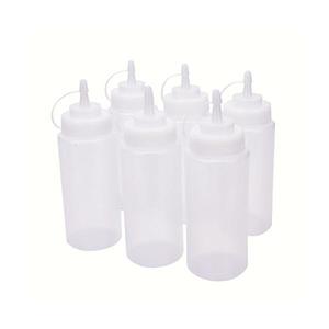 Dozatoare sos, transparente, 490 ml, set 6 bucati - Maxdeco imagine