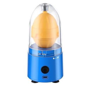 Aparat Electric de Amestecat albusul si galbenusul oului in coaja, Portabil, Reincarcabil prin USB, Baterie de 1500mAh, Putere 15W la 5A, Albastru imagine