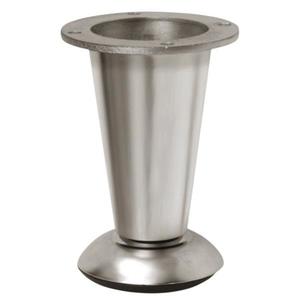 Picior pentru mobilier D-780, finisaj nichel satin GT, H: 107 mm imagine