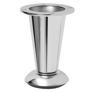 Picior pentru mobilier D-780, finisaj crom lucios GT, H: 107 mm imagine