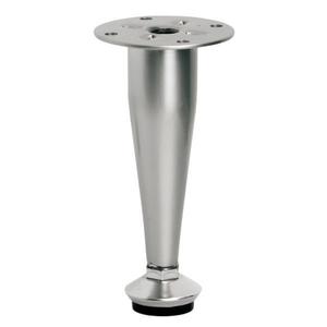 Picior pentru mobilier D-03, finisaj crom lucios GT, H: 100 mm imagine