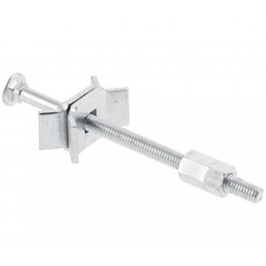 Conector imbinare blat cu surub, finisaj crom, L: 100 mm imagine