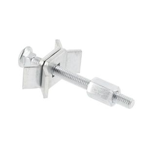 Conector imbinare blat cu surub, finisaj crom, L: 65 mm imagine