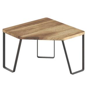 Etajera York de colt, din lemn de acacia, 25x25x16 cm imagine