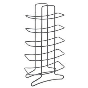 Suport, stativ pentru 15 sticle de vin, Bottle-Tower Lava, finisaj negru mat, 27x11x56 cm imagine