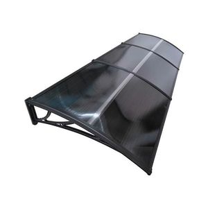 Copertina Premium de usa 240x120cm, brate negre, placa 6 mm intreaga antracit imagine