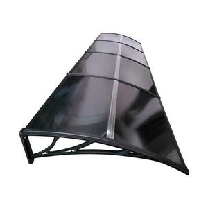 Copertina PREMIUM de usa 360x150cm, brate negre, placa 6 mm intreaga antracit imagine