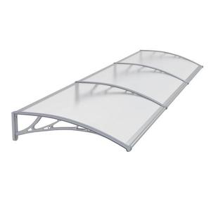 Copertina PREMIUM de usa 300x80cm, brate gri, placa 6mm intreaga transparent imagine