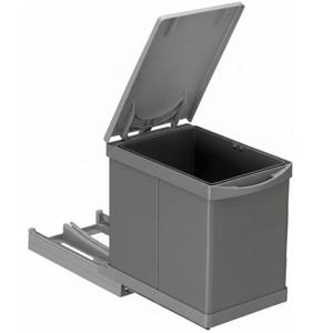 Cos de gunoi incorporabil Pelikan 21700A, cu extragere automata, cu un recipient de 16 L, antracit imagine